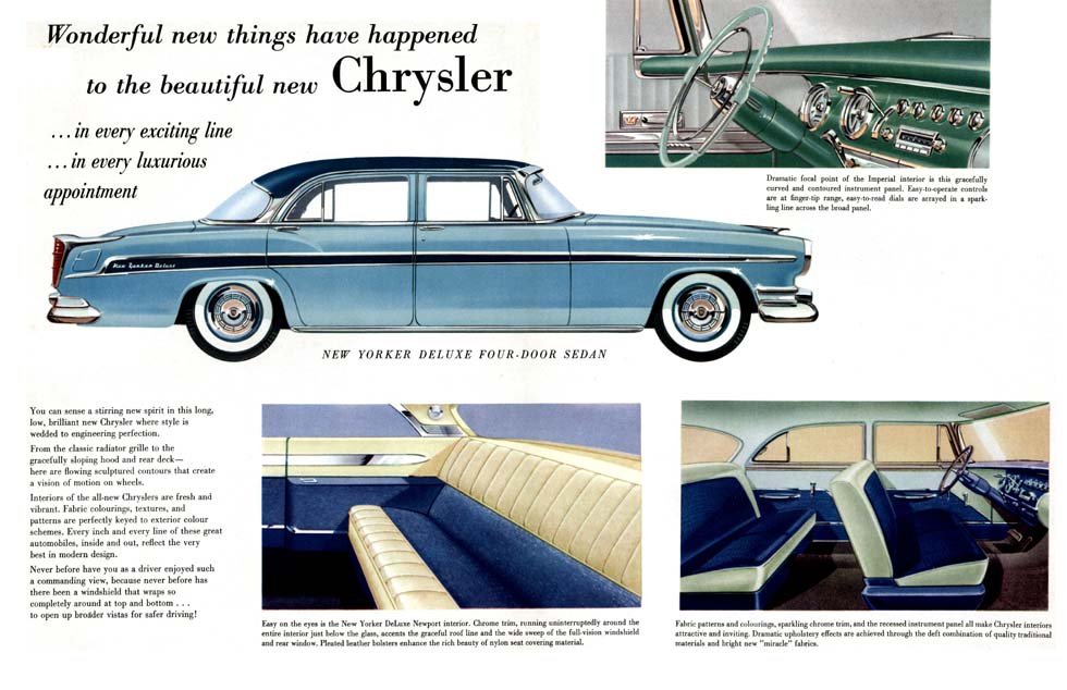 1955 Chrysler Canadian Brochure Page 4
